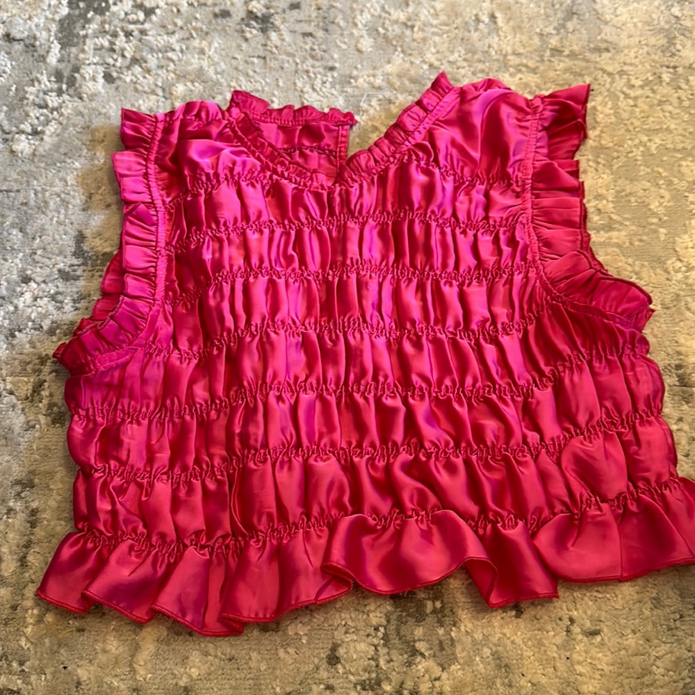 Zara pink top